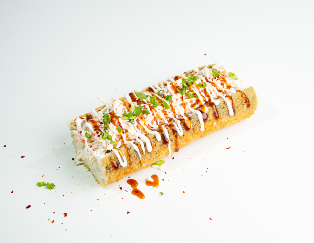 фото 23.Жареный хот-дог с волокнами снежного краба (1 шт)